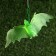 Luminous decorative suspension "Bat", 11 × 4 cm