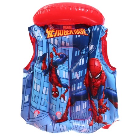 Voik “Spider Man” vest for swimming, children's, blue color-1