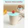 Silicone lid Silicone shade "Strawberry", d = 11 cm, mint color