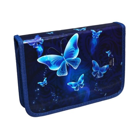 Penal 1 section, 140 x 205 x 38 mm, 2 folding strips, calligrata 30p32_2v "Butterflies", laminated cardboard-2