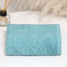 Полотенце махровое 70х130см Ritmica, мята, 340г/м хл100%