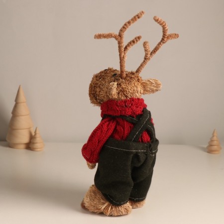 Decor "Deer in overalls"-2