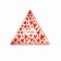 Box for confectionery products with PVC “With Love”, 18 x 3 cm