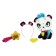 Panda Panda with a handbag Shimmer Stars, 20 cm