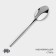 Teaspoon of stainless steel magistro "blink", length 14.5 cm, 6 pcs