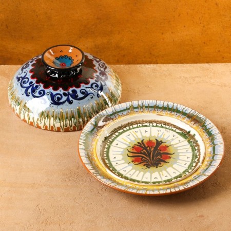 Pancake Rishtan ceramics 26.5 cm-1