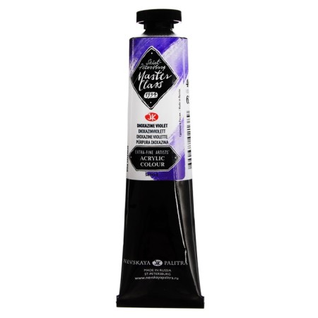 Acrylic artistic art in the tube 46 ml, ZHK "Master Class", purple dioxazine, 12304628-1