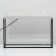 Aquarium rectangular "atall" with a lid, 40 liters, 55 x 21 x 35/40 cm, bleached oak