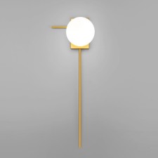 Wall lamp EUROSVET Fredo 40033/1, E14, 1x60W, 250x187x800 mm, color gold