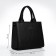 Female bag Textura, tout, average size, black color