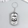 Trick Metal "Token with a skull" silver 5x2.5 cm