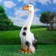 Garden figure "Garden Goose" average 49cm