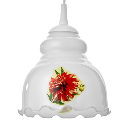 Lamp Bayerlux "Elena" 1 lamp E27 60 W milk (Fig. Mix)-6