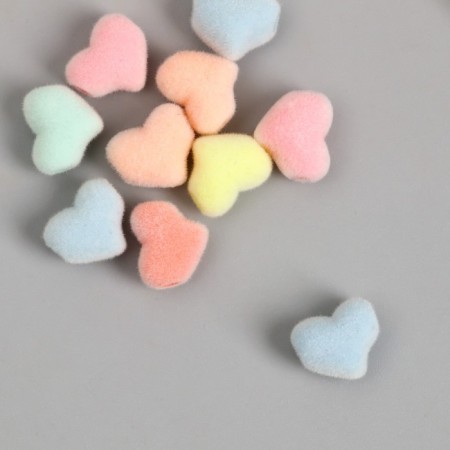 Busina for creativity velvet spraying "heart. Delicate shades" 0.8x1.2x0.9 cm-2