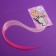 Hair clips, colored strand "You are so sweet!"
