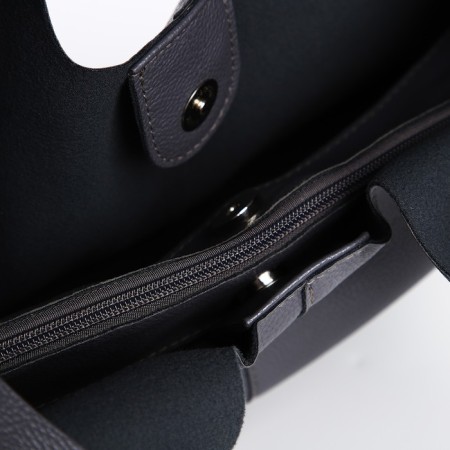 Female bag Textura, chover, large size, color gray color-3