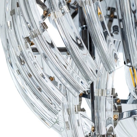 Ceiling chandelier Arte Lamp Ella A1054PL-6CC, E14, 6x40 W, 50x50x38 cm, chrome-2