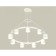 Ambrella Light Acrylic lamp, XR92031902, GX53 LED 12 W, white sand, white matte