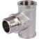 The STOUT SFT-0065-343434, 3/4 "x3/4" x3/4 ", internal/exterior/internal, nickel. Brass