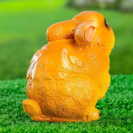 Garden figure "Hare cheerful" 14x10x16cm-6