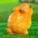 Garden figure "Hare cheerful" 14x10x16cm