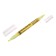 Textbook marker 0.5-3.5 mm Erichkrause Visioline V-16 zoom neon, bilateral, yellow neon, water-based ink