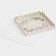 Box for confectionery products with PVC lid "Watercolor", 21 x 21 x 3 cm, new year