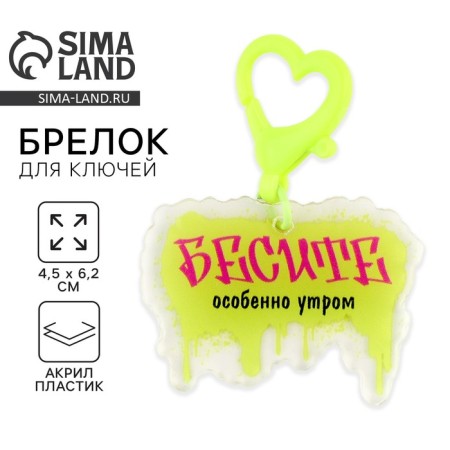 Key keychain "Improte", 4.5 x 6.2 cm