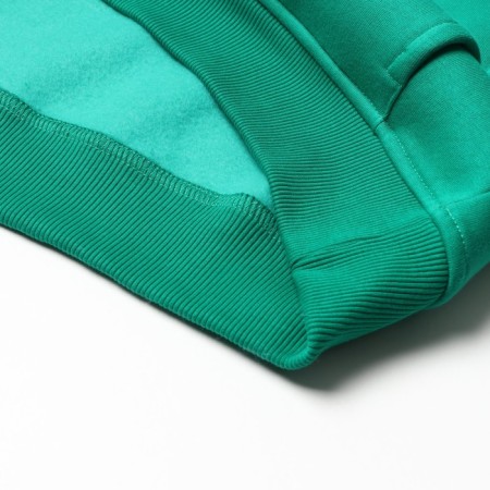 Women's costume (sweatshirt/trousers) is launched, dark green color, rr l (46-48)-5