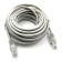 Buro UTP 4 pairs CAT5E CCA Molded 10m Gray RJ-45 (M) -RJ-45 (M)