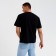 Men's T-shirt Minaku "Ocean" Color Black, Rr. 54