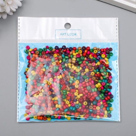 Beads for creativity tree "Multi -colored" set of 20 g 0.4x0.4 cm-2