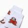 Women's socks "Lazice", white color, rr 23-25