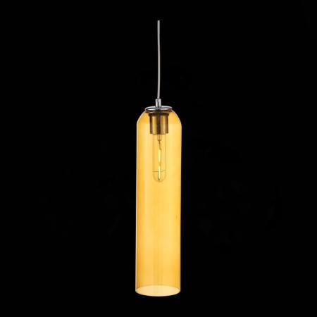 Suspension lamp ST LUCE. SL1145.193.01. Callana. 1x60 watts, E27, 10x10x50 cm, chromium color-3