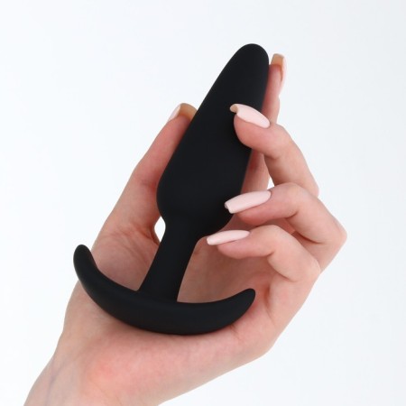 Anal traffic jam-hoods, without vibration, silicone Soft-Touch, 32 x 125 mm, black-2