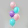Shar Latex 12 "Tasty Birthday", pastel, set 15 pcs., Mix color