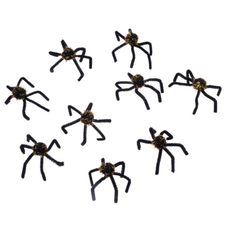 Spiders, set 9 pieces, mix-3