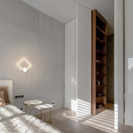 Wall lamp Mantra Boutique, Led, 1370lm, 3000k, 400x75x400 mm, white color-2
