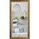 Symphony mirror, wall -mounted 50 × 95 cm, plastic frame, 48 mm