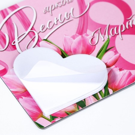 Magnet Polymer with a block for the records of "Bright Spring", 9 x 10 cm-4