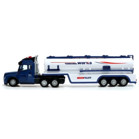 Radio controlled truck "Basket", works on batteries, lighting effects-1