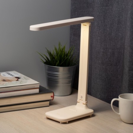 NLED-495-5W-BG table lamp LED battery, beige color-10