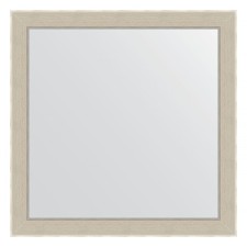 Mirror in a baguette frame, poisoned silver 52 mm, 63x63 cm