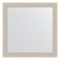 Mirror in a baguette frame, poisoned silver 52 mm, 63x63 cm