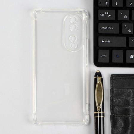Ibox Crystal case, for Honor 70, silicone, anti -shock, transparent-1