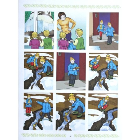 Didactic materials. Teaching children retelling in supporting pictures. From 5 to 7 years. Issue 4. Nischeva N.V.-2