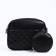 Bag Cross-Bodi with a zipper, black color