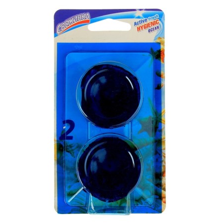 Plum for drain tank fresh "Sea", 40 g, 2 pcs