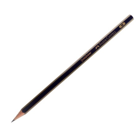 Pencil black-granographic Faber-Castell Goldfaber 1221 H, hexagonal, price for 1 pcs-2