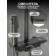 The shower system Zein Z3683, the upper and hand watering can, PVC hose, hygienic set, graphite